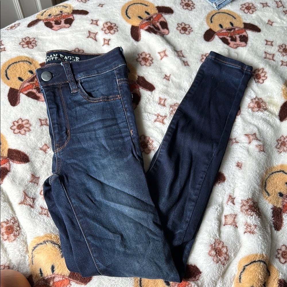 American Eagle Outfitters Blue Skinny Jeans